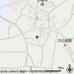 茨城県つくば市大584周辺の地図