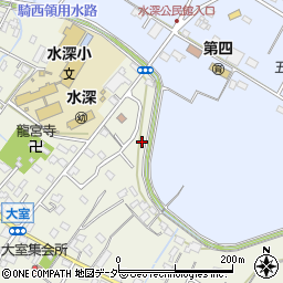 埼玉県加須市大室207-7周辺の地図