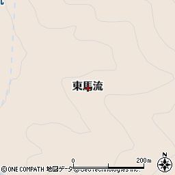 長野県南佐久郡小海町東馬流周辺の地図
