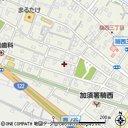 埼玉県加須市騎西21-13周辺の地図