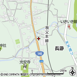 埼玉県秩父郡長瀞町長瀞305周辺の地図