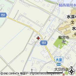 埼玉県加須市大室337周辺の地図