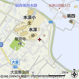 埼玉県加須市大室204周辺の地図