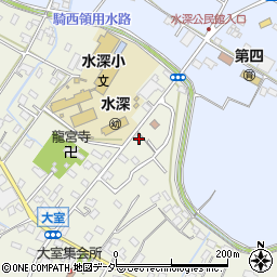 埼玉県加須市大室204周辺の地図