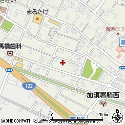 埼玉県加須市騎西21-2周辺の地図