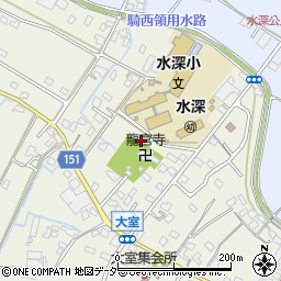 埼玉県加須市大室168周辺の地図