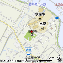 埼玉県加須市大室168周辺の地図