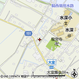 埼玉県加須市大室234周辺の地図