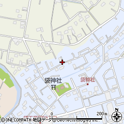 埼玉県鴻巣市袋262周辺の地図