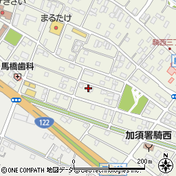 埼玉県加須市騎西21-18周辺の地図