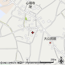 茨城県つくば市大588周辺の地図
