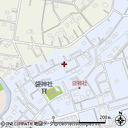 埼玉県鴻巣市袋275周辺の地図