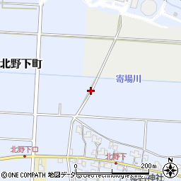 福井県福井市北野下町周辺の地図