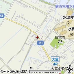 埼玉県加須市大室337-1周辺の地図