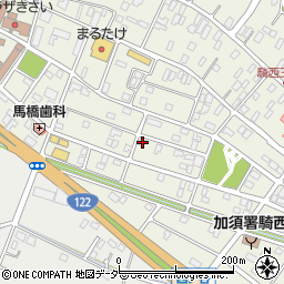埼玉県加須市騎西21-14周辺の地図