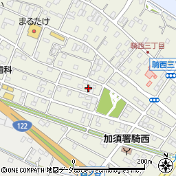 埼玉県加須市騎西22-8周辺の地図