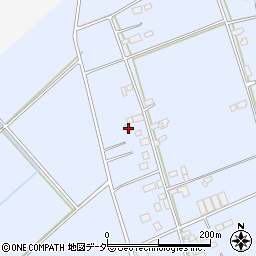 茨城県常総市古間木新田709周辺の地図