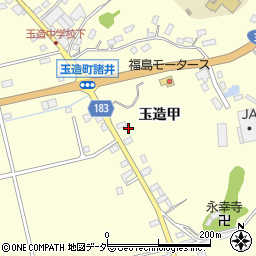 茨城県行方市玉造甲2587-1周辺の地図