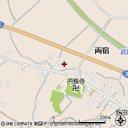 茨城県行方市両宿722周辺の地図