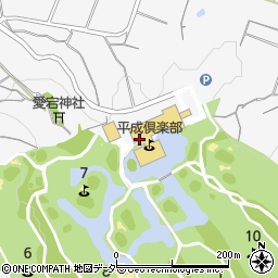 平成倶楽部鉢形城コース周辺の地図