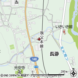 埼玉県秩父郡長瀞町長瀞282周辺の地図