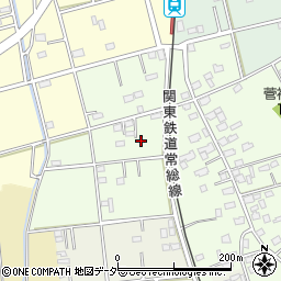 茨城県常総市山口659周辺の地図