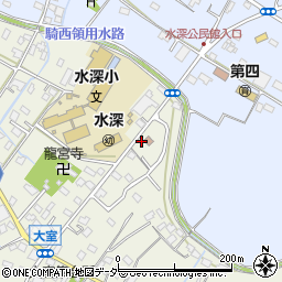 埼玉県加須市大室206周辺の地図