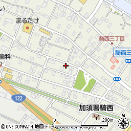 埼玉県加須市騎西22-4周辺の地図