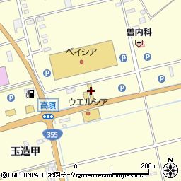 茨城県行方市玉造甲659周辺の地図