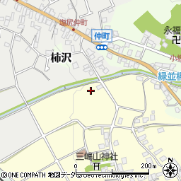 長野県塩尻市金井33周辺の地図