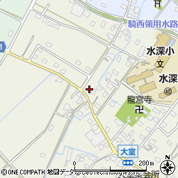 埼玉県加須市大室237-3周辺の地図