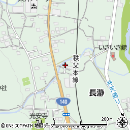 埼玉県秩父郡長瀞町長瀞278周辺の地図