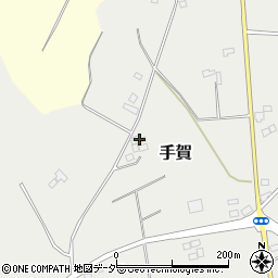 茨城県行方市手賀4205周辺の地図