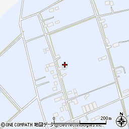 茨城県常総市古間木新田581周辺の地図