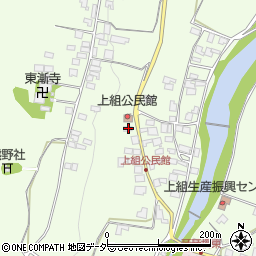 長野県塩尻市上組1147-2周辺の地図