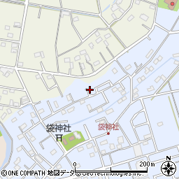 埼玉県鴻巣市袋277-1周辺の地図
