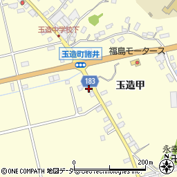 茨城県行方市玉造甲746周辺の地図