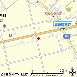 茨城県行方市玉造甲522-2周辺の地図