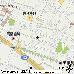 埼玉県加須市騎西28-16周辺の地図