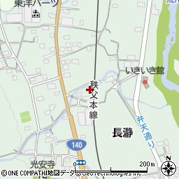 埼玉県秩父郡長瀞町長瀞275周辺の地図