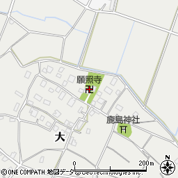 願照寺周辺の地図