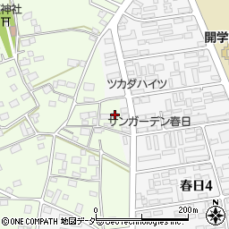 茨城県つくば市東平塚451周辺の地図