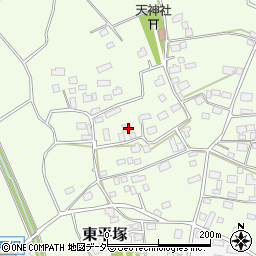 茨城県つくば市東平塚564周辺の地図
