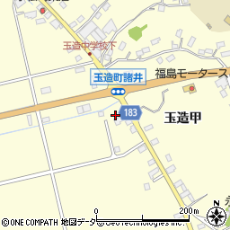 茨城県行方市玉造甲743周辺の地図