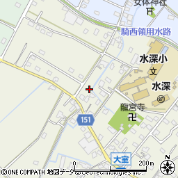 埼玉県加須市大室239周辺の地図