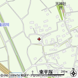 茨城県つくば市東平塚568周辺の地図