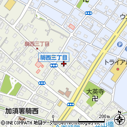 埼玉県加須市騎西1077-2周辺の地図