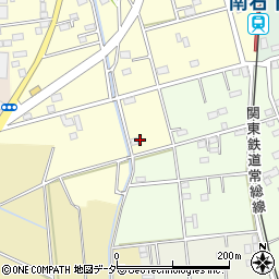 茨城県常総市大房764周辺の地図