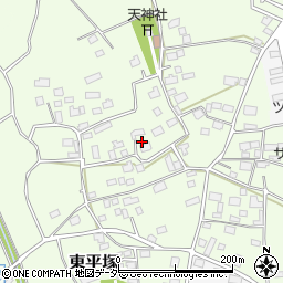 茨城県つくば市東平塚519周辺の地図