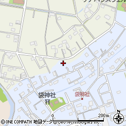 埼玉県鴻巣市袋271周辺の地図